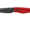 ANV P100 Sleipner, Cerakote, Red Paracord, ANVP100-019, Black Kydex Sheath, Cuchillo De Cuello