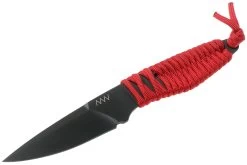 ANV P100 Sleipner, Cerakote, Red Paracord, ANVP100-019, Black Kydex Sheath, Cuchillo De Cuello -Tienda De Cuchillos ANVP100 019 03 anv knives