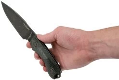 Bradford Guardian 4, 3D Black Micarta Guardian 4 M390, Full Flat Nimbus 4FH-101N -Tienda De Cuchillos BDK 4FH 101N 06 bradford knives