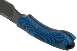 Bradford Guardian 4 3D Black/Blue Full Height Grind, Black DLC M390 -Tienda De Cuchillos BDK 4FH 113B M390 04 bradford knives