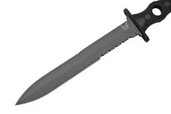 Benchmade SOCP Black 185SBK, CPM-3V Serrated, Cuchillo Fijo, Diseño De Greg Thompson -Tienda De Cuchillos BE185SBK 03 benchmade