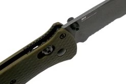 Benchmade Bailout Aluminio 537SGY-1 Navaja Dentada -Tienda De Cuchillos BE537SGY 1 05 benchmade
