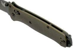 Benchmade Bailout Aluminio 537SGY-1 Navaja Dentada -Tienda De Cuchillos BE537SGY 1 06 benchmade