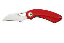 Bestech Bihai Satin Stonewashed, Navaja Roja G10 BG53C-1, Diseño Ostap Hel