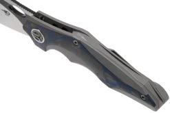 Bestech Nogard BT2105A Titanium, Blue Marble Fibra De Carbono Navaja, Kombou Design -Tienda De Cuchillos BHBT2105A 07 bestech