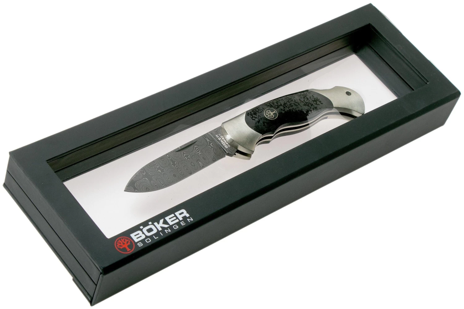 Böker Scout Spearpoint Hornbeam Damascus 112203DAM, Navaja 8 Böker Scout Spearpoint Hornbeam Damascus 112203DAM, Navaja - Imagen 8