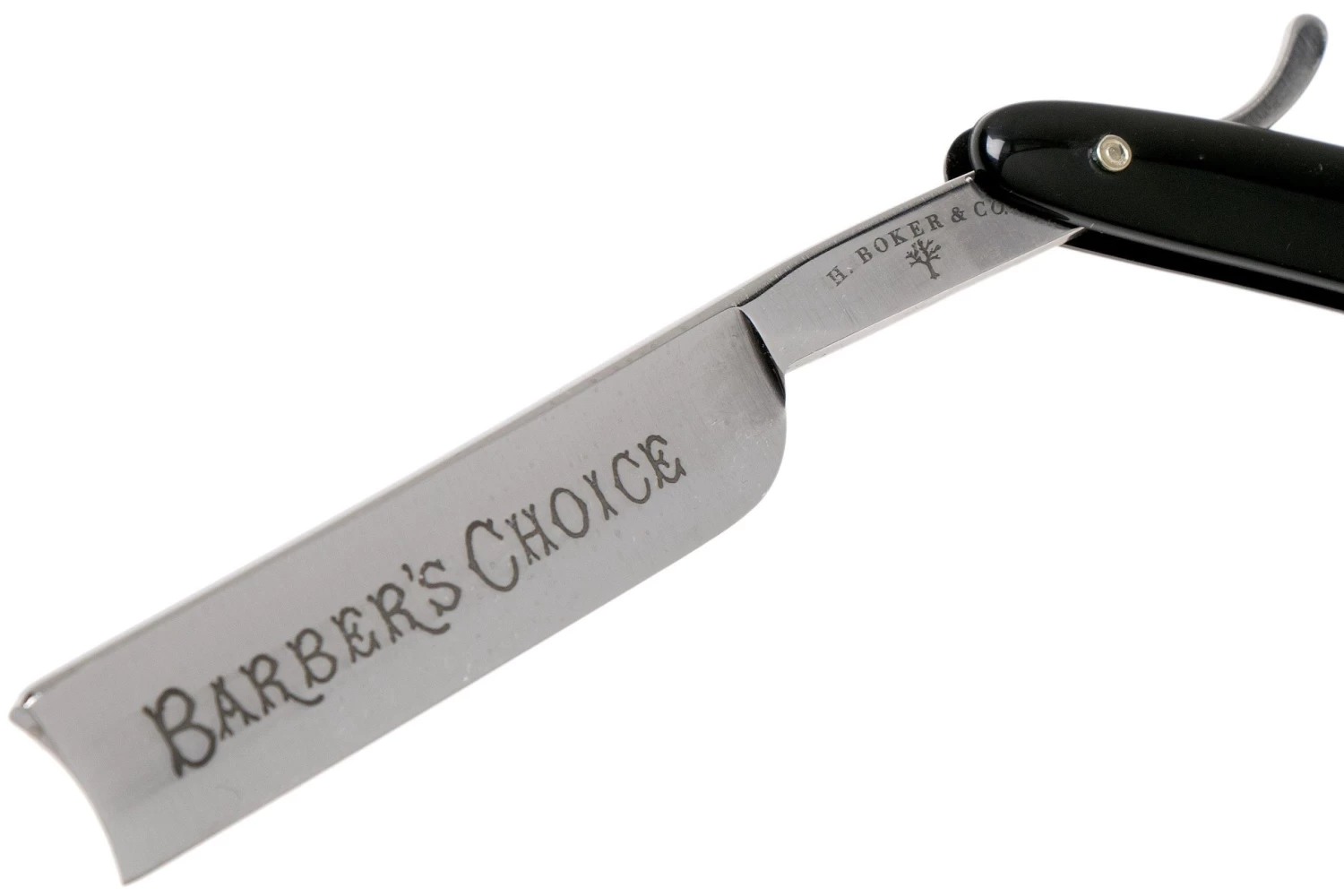 Böker Manufaktur Barber’s Choice, Black Synthetic 140222 Navaja De Afeitar 3 Böker Manufaktur Barber’s Choice, Black Synthetic 140222 Navaja De Afeitar - Imagen 3