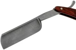 Böker Manufaktur Damascus Curly Birch 140610DAM Navaja De Afeitar -Tienda De Cuchillos BO140610DAM 03 boker