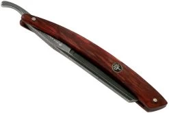 Böker Manufaktur Damascus Curly Birch 140610DAM Navaja De Afeitar -Tienda De Cuchillos BO140610DAM 06 boker