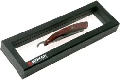 Böker Manufaktur Damascus Curly Birch 140610DAM Navaja De Afeitar -Tienda De Cuchillos BO140610DAM 07 boker