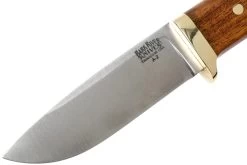 Bark River Classic Drop Point Hunter A2 Brass, Desert Ironwood Cuchillo De Caza -Tienda De Cuchillos BRK02 116DIW 03 bark river