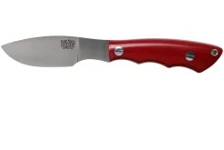 Bark River Mini Canadian CPM 3V Red Linen Micarta Cuchillo Fijo