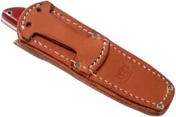 Bark River Mini Canadian CPM 3V Red Linen Micarta Cuchillo Fijo -Tienda De Cuchillos BRK03 121RLM 07 bark river knives