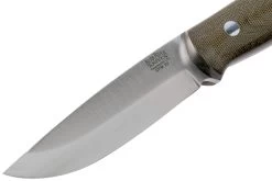 Bark River Bushcrafter 2 CPM 3V Green Canvas Micarta -Tienda De Cuchillos BRK06 223GCM 03 bark river knives