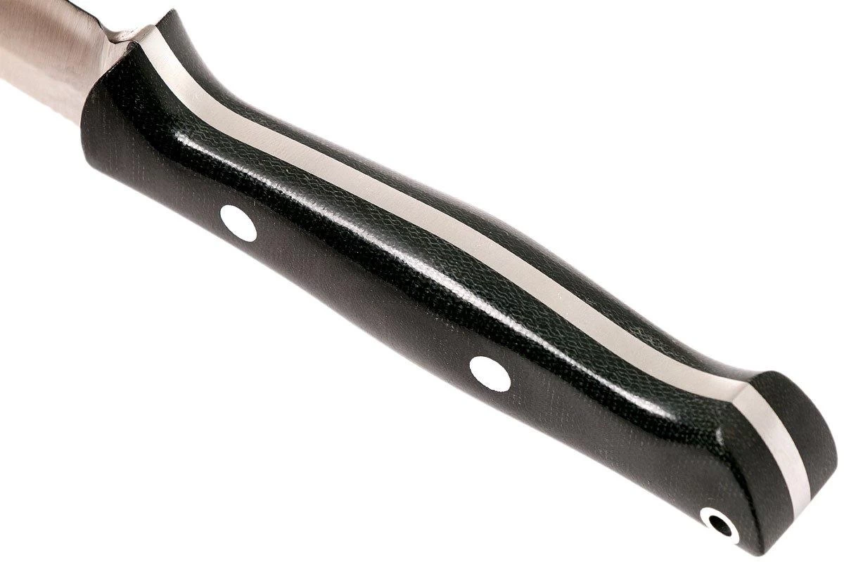 Bark River Gunny Hunter CPM 3V, Black Canvas Micarta, Jimped 5 Bark River Gunny Hunter CPM 3V, Black Canvas Micarta, Jimped - Imagen 5