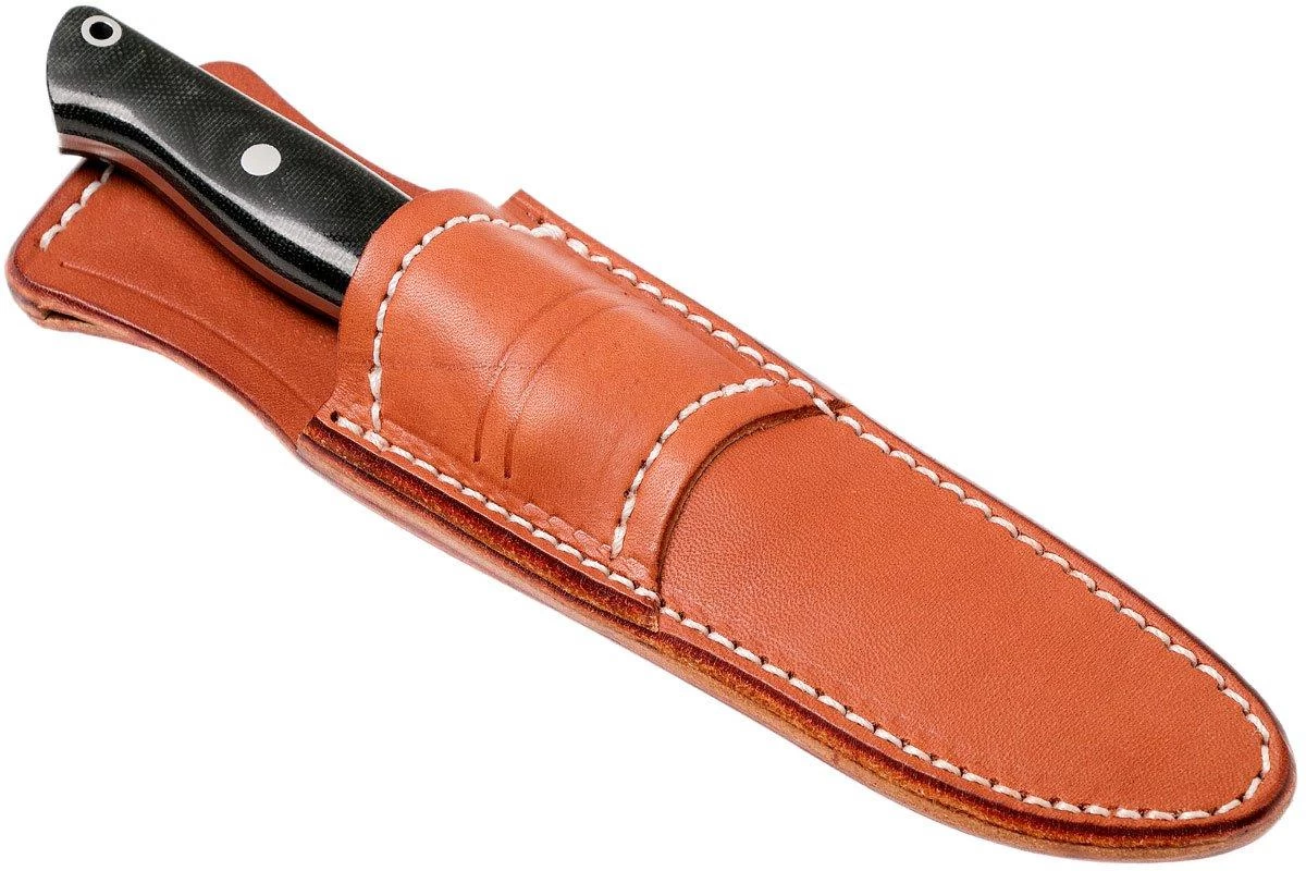 Bark River Gunny Hunter CPM 3V, Black Canvas Micarta, Jimped 7 Bark River Gunny Hunter CPM 3V, Black Canvas Micarta, Jimped - Imagen 7