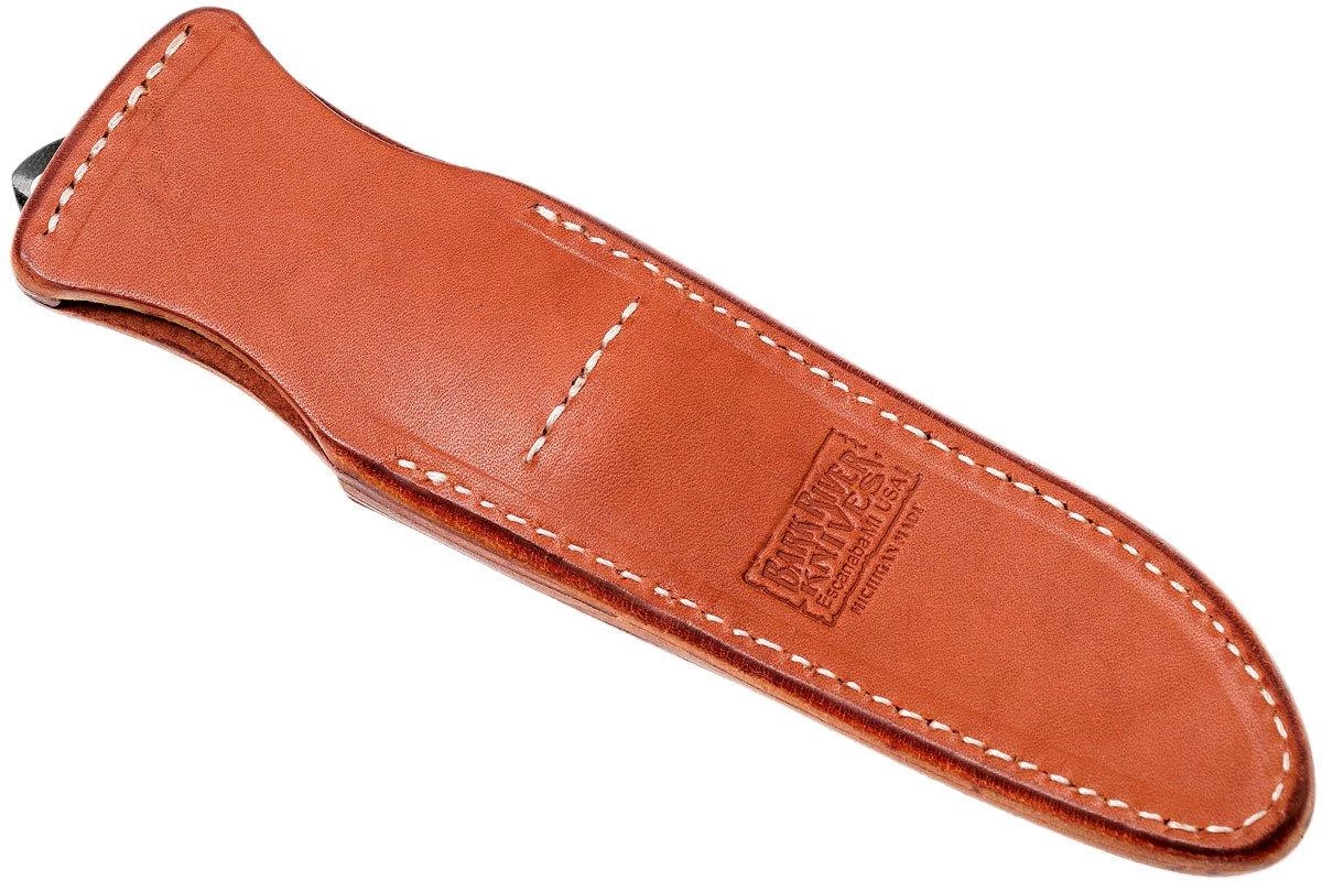 Bark River Gunny Hunter CPM 3V, Black Canvas Micarta, Jimped 8 Bark River Gunny Hunter CPM 3V, Black Canvas Micarta, Jimped - Imagen 8