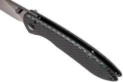 Buck Nobleman, Carbon Fiber Print, 327 Navaja -Tienda De Cuchillos BUCK327CF 07 buck v2017 buck327cf 07