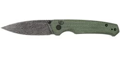 Civivi Altus C20076-DS1 Damascus, Green Micarta Navaja