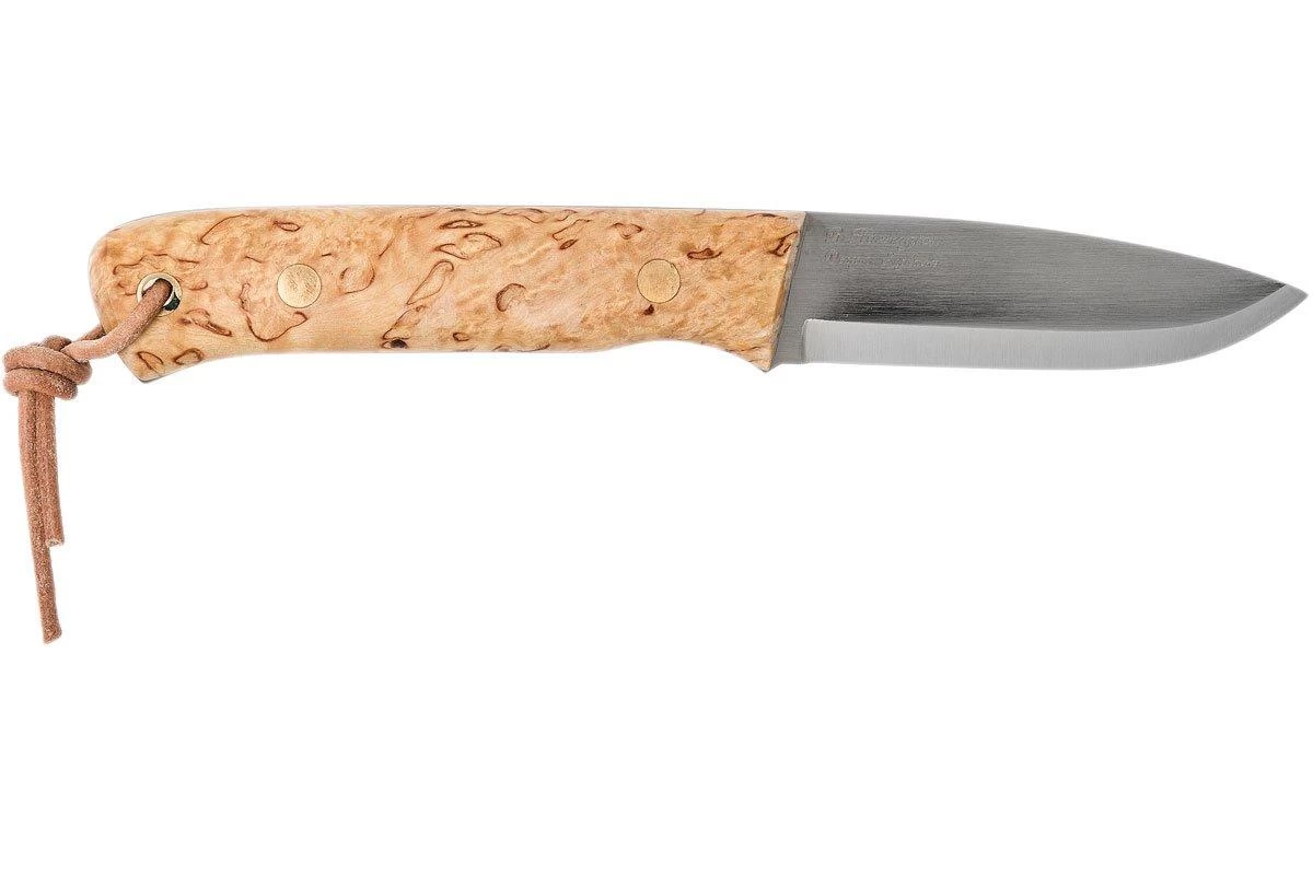 Casström Woodsman Knife Curly Birch, K720 Scandi Grind 10824 Con Firesteel 2 Casström Woodsman Knife Curly Birch, K720 Scandi Grind 10824 Con Firesteel - Imagen 2