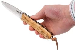 Casström Woodsman Knife Curly Birch, K720 Scandi Grind 10824 Con Firesteel 13 Casström Woodsman Knife Curly Birch, K720 Scandi Grind 10824 Con Firesteel -Tienda De Cuchillos CM10824 06 casstrom cm10824 06