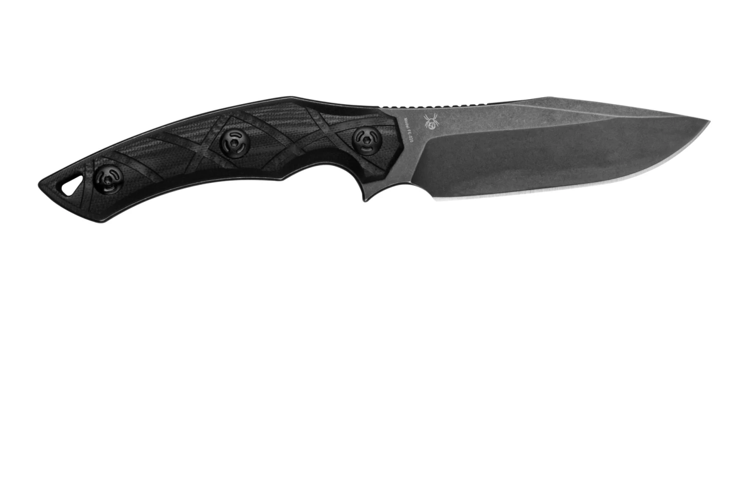 Fox Edge Lycosa 2, Black G10, FE-020 Cuchillo Fijo 2 Fox Edge Lycosa 2, Black G10, FE-020 Cuchillo Fijo - Imagen 2