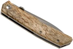 Fox Knives FX-525BE Curly Birch Navaja, Bob Terzuola Design -Tienda De Cuchillos FOFX 525BE 04 fox knives
