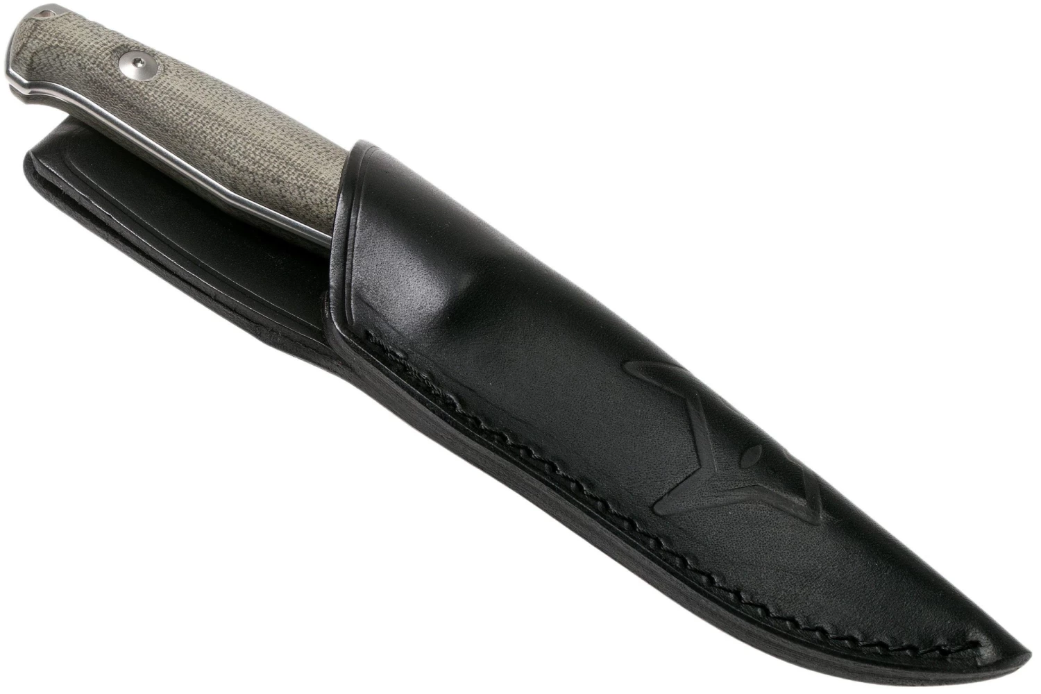 Fox TUR, Green Micarta FX-529MI Cuchillo Fijo, Jesper Voxnaes Design 6 Fox TUR, Green Micarta FX-529MI Cuchillo Fijo, Jesper Voxnaes Design - Imagen 6