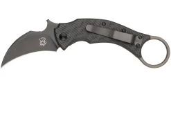 Fox Knives Black Bird FX-591TICBR Cuchillo Karambit, Diseño Bastinelli