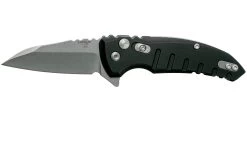 Hogue X1 Microflip Black Wharncliffe Navaja 24160, Allen Elisheblancoz Design