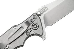 Rick Hinderer Eklipse 3.5” Spearpoint S45VN, Stonewash, OD Green G10, Navaja -Tienda De Cuchillos HRK EK 35 SP SW OD 05 rickhinderer