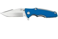 Rick Hinderer Eklipse 3.0" 20CV Harpoon Spanto Stonewash Blue G10, Navaja