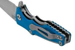 Rick Hinderer Eklipse 3.0" 20CV Harpoon Spanto Stonewash Blue G10, Navaja -Tienda De Cuchillos HRK EK3 20 SW BL 04 rickhinderer