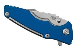 Rick Hinderer Eklipse 3.0" 20CV Harpoon Spanto Stonewash Blue G10, Navaja -Tienda De Cuchillos HRK EK3 20 SW BL 06 rickhinderer