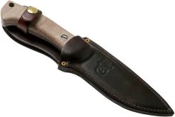 Rick Hinderer Ranch Harpoon Spanto Black DLC Natural Micarta Cuchillo De Supervivencia -Tienda De Cuchillos HRK TRH SPSWBK NM 06 rick hinderer knives