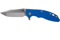 Rick Hinderer XM-18 3.5" Skinny Harpoon Spanto Stonewash, Blue G10 Navaja