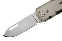 The James Brand The Elko KN117203-00 Smokey Tortoise Acetate, Stainless Steel, Knivesandtools Exclusive Navaja -Tienda De Cuchillos JAKN117203 00 03 jamesbrand