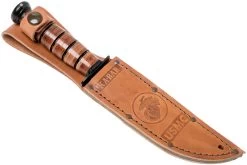 KA-BAR Short USMC Cuchillo 1250, Funda De Cuero 14 KA-BAR Short USMC Cuchillo 1250, Funda De Cuero -Tienda De Cuchillos KA1250 07 ka bar