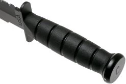 KA-BAR Fighter 1271 Cuchillo Fijo, Parcialmente Dentado, Funda De Kydex -Tienda De Cuchillos KA1271 04 ka bar