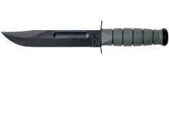 KA-BAR 5011 Foliage Green, Plain Edge, Kraton, Plástico Funda