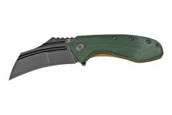 Kansept KTC3, T1031A2 Black, Green G10 Navaja, Diseño Justin Koch