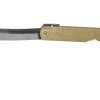 Higonokami Navaja 7,3 Cm HIGOC1B, Blue Paper Steel, Bronze Finished Steel