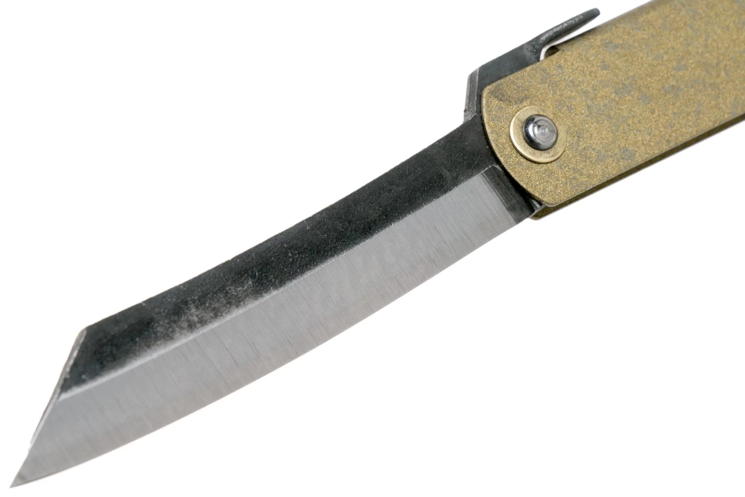 Higonokami Navaja 7,3 Cm HIGOC1B, Blue Paper Steel, Bronze Finished Steel 3 Higonokami Navaja 7,3 Cm HIGOC1B, Blue Paper Steel, Bronze Finished Steel - Imagen 3