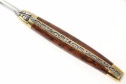 Forge Laguiole 1211AM, Leño Colubrino -Tienda De Cuchillos LA1211AM 04 forge de laguiole vouwmes la1211am d4