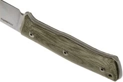 LionSteel B35 CVG Green Canvas Micarta Cuchillo Bushcraft -Tienda De Cuchillos LI B35 CVG 04 lionsteel