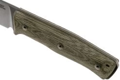 LionSteel B35 CVG Green Canvas Micarta Cuchillo Bushcraft -Tienda De Cuchillos LI B35 CVG 05 lionsteel