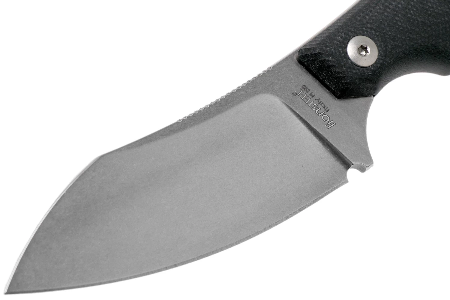LionSteel H1 Skinner GBK Black G10 Cuchillo Fijo, Tommaso Rumici Design 3 LionSteel H1 Skinner GBK Black G10 Cuchillo Fijo, Tommaso Rumici Design - Imagen 3