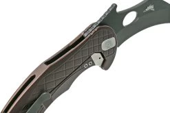 LionSteel L.E.One LE1-A-EB MagnaCut, Black, Earth Brown Aluminium, Navaja Karambit -Tienda De Cuchillos LI LE1 A EB 07 lionsteel