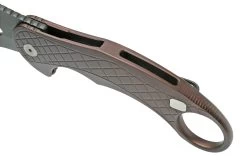 LionSteel L.E.One LE1-A-EB MagnaCut, Black, Earth Brown Aluminium, Navaja Karambit -Tienda De Cuchillos LI LE1 A EB 08 lionsteel