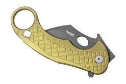 LionSteel L.E.One LE1-A-GB MagnaCut, Black, Green Aluminium, Navaja Karambit -Tienda De Cuchillos LI LE1 A GB 04 lionsteel